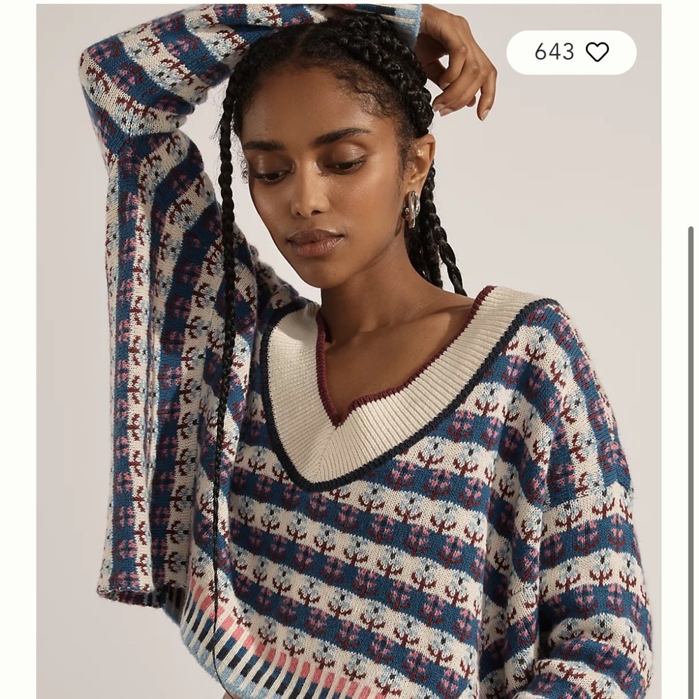 Anthropologie Knit Sweater